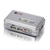 Equip Pocket KVM Switches USB + Audio (331512)